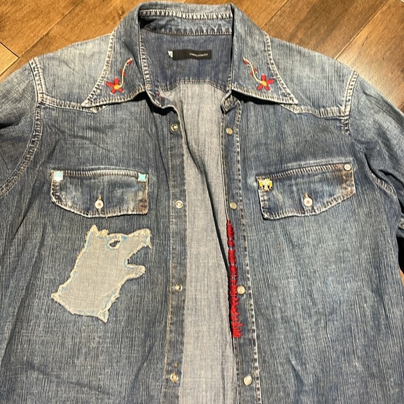 DSquared denim shirt sz 50 - Picture 2 of 6